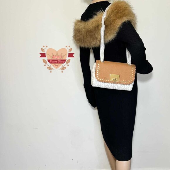 🤎Michael Kors Coated Canvas Shoulder or Crossbody Purse🤎 - Picture 14 of 17